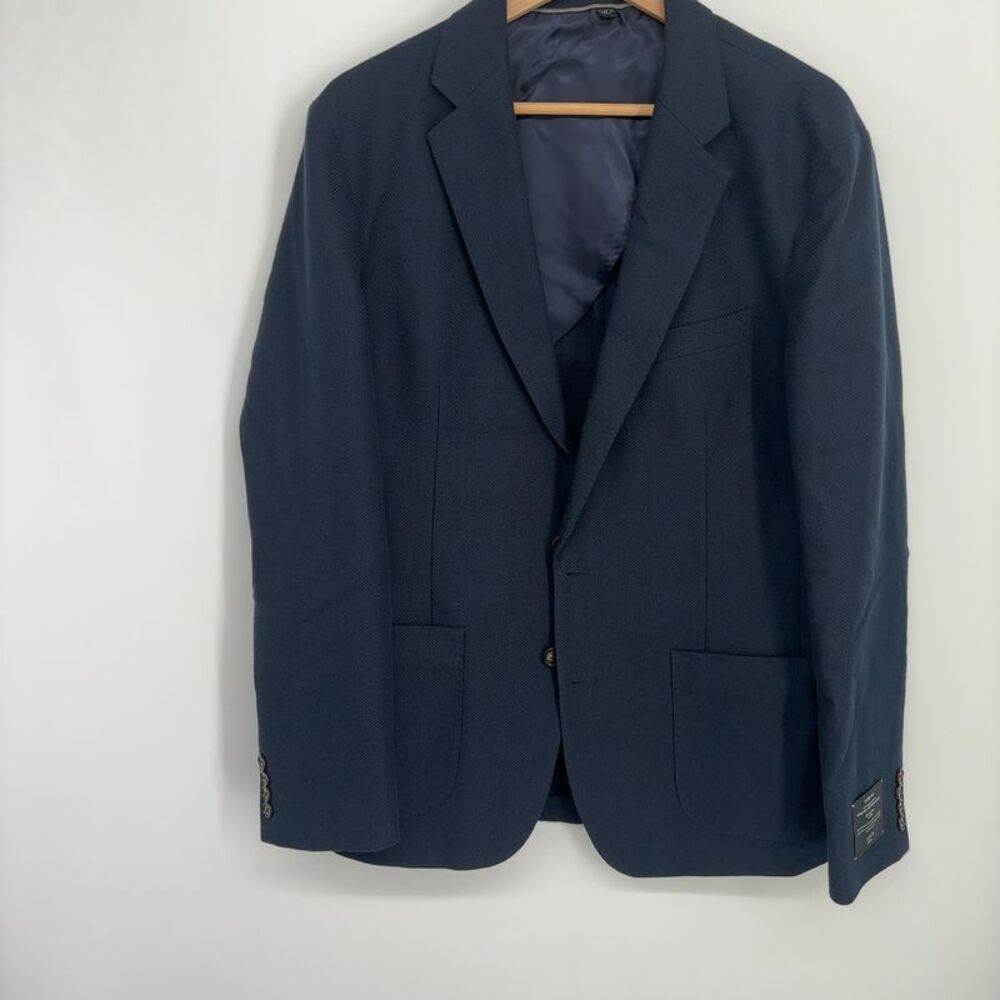 J. Crew 41R Ludlow Navy Blue Slim-fit Blazer